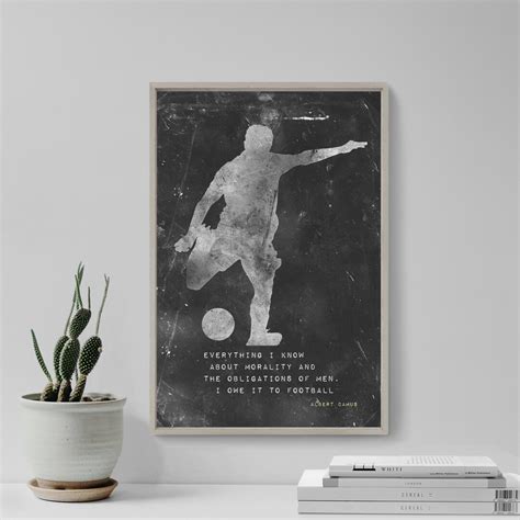 Football / Soccer Motivational Poster 05 everything I Know... Original ...