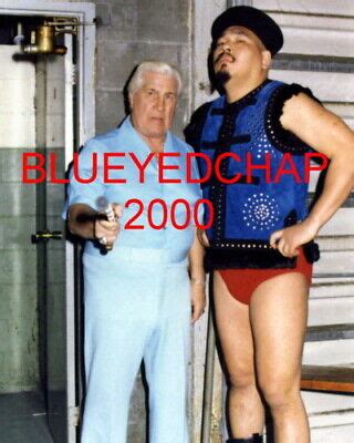 Killer Kahn Fred Blassie Wrestler X Wrestling Photo Wwf Nwa Ebay