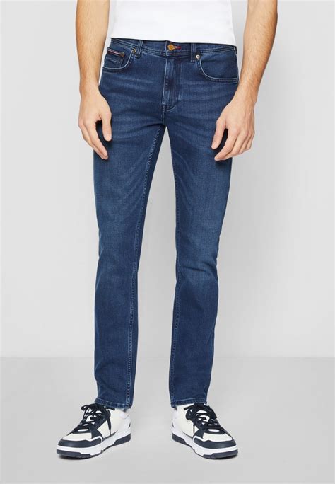 Tommy Hilfiger Straight Fit Straight Leg Jeans Blue Blue Zalando