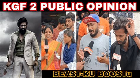 KGF 2 PUBLIC Review KGF 2 Movie Review KGF 2 Public Opinion Yash