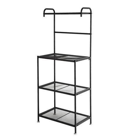 HiMiss 4-tier Kitchen Shelf with Wire Mesh Ht-cj013 Storage Rack with ...