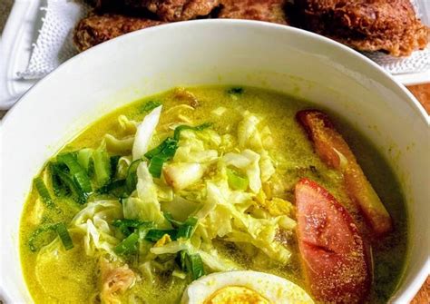 Resep Soto Ayam Lamongan oleh Mangap Mulu Kitchen - Cookpad