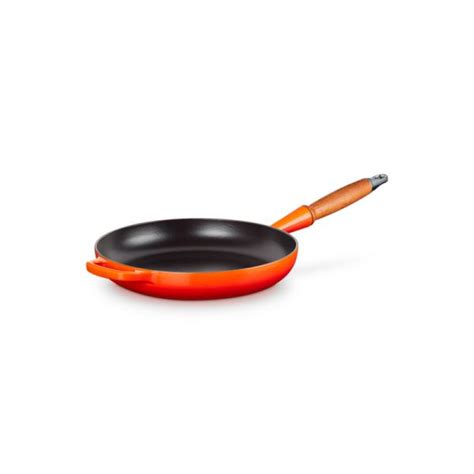 Le Creuset Frigideira Baixa Pega Madeira Vulc Nico Cm Signature