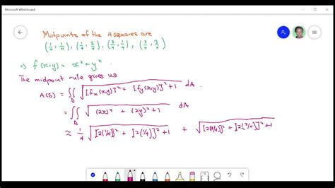 Solved A Use The Midpoint Rule For Double Integrals See Section