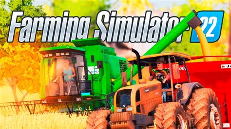 FINALIZANDO A PRIMEIRA COLHEITA DOS GURI FARMING SIMULATOR 22 EP 4