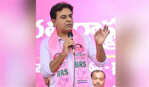 Ktr Hails Kaleshwaram Project Slams Congress Over Power Cuts Telangana