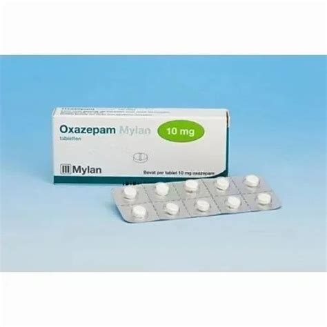 Serepax Oxazepam 50mg 30 Tablets At Rs 900 Stripe Oxazepam Tablet