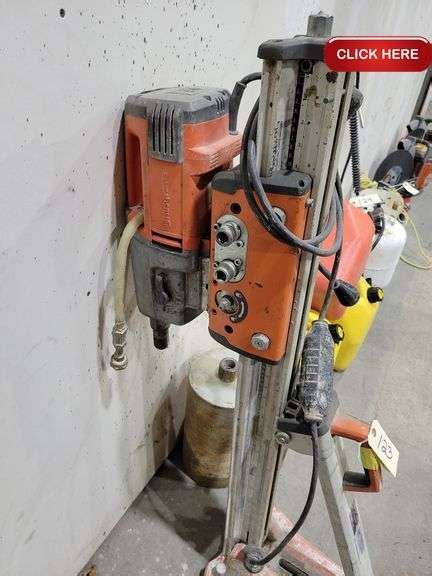 Husqvarna Ds Core Drill W Dm Low Speed Drill Rideau Auctions