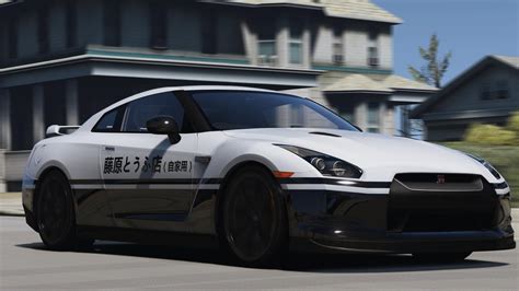 [nissan Gtr R35 [varis Wald C West Topsecret]]藤原とうふ店（自家用）livery Gta5