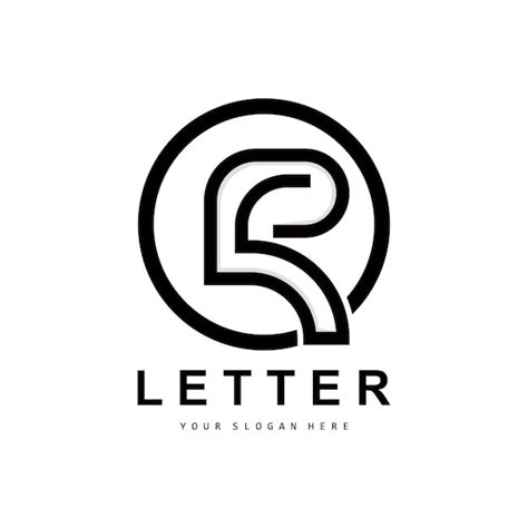 R Lettre Logo Vector Alphabet Symbole Conception Pour Les Logos De