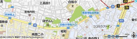 東京都中野区上高田1丁目3の地図 住所一覧検索｜地図マピオン