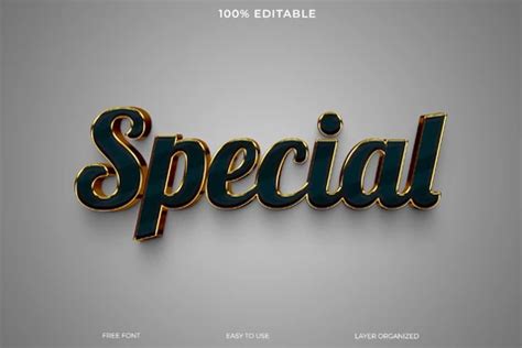 Special Thin Gold Font Style Text Effect | Free Photoshop PSD File