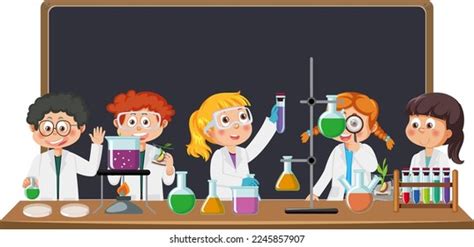 Kids Scientists Drawings Photos, Images and Pictures