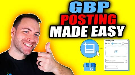 Google Business Profile Posting Hack Gbp Posting Made Easy Youtube