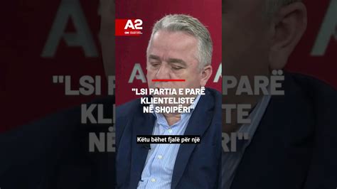 LSI partia e parë klienteliste në Shqipëri Krasniqi por nuk mund të