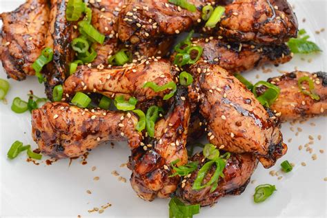 Japanese Yakitori Chicken Wings Recipe The Meatwave