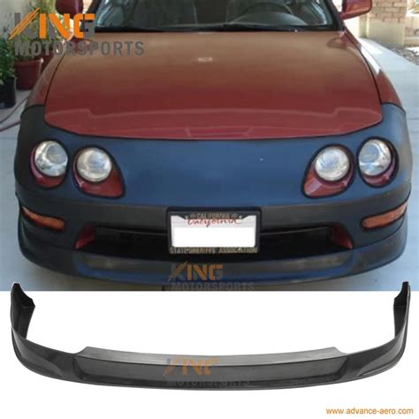 For 94 95 96 97 Acura Integra Front Bumper Lip Spoiler Bodykit Concept Style Urethane In Bumpers