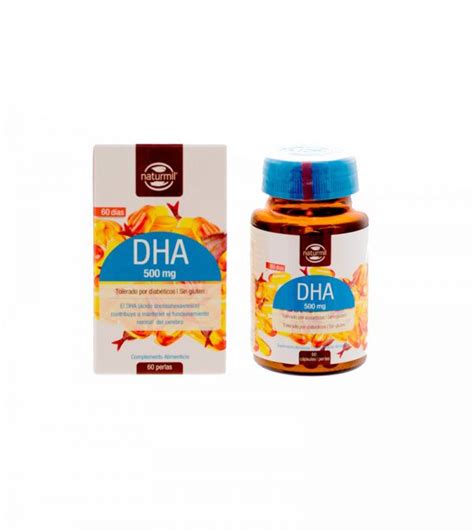 DHA 500MG NATURMIL 60 CÁPSULAS Herbolario Natur Go