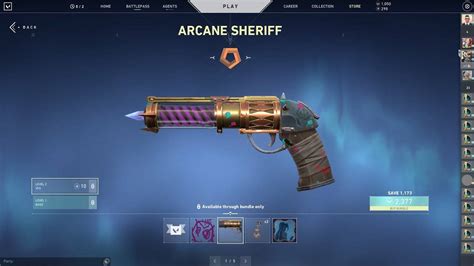 Can You Get The Arcane Sheriff In Valorant?