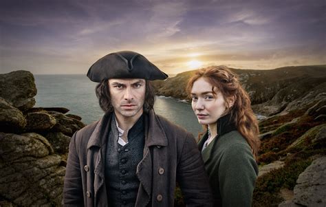 Poldark Season 5 Portrait - Demelza and Ross Poldark - Poldark Photo ...