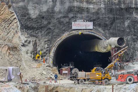 Tunnel Collapse Manual Drilling At Silkyara Tunnel Underway