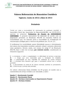 Valores Referenciais De Honor Rios Cont Beis Valores Referenciais De