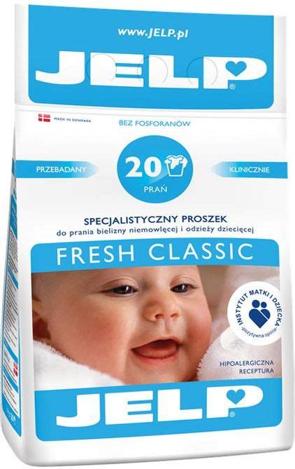 Jelp Fresh Classic Hipoalergiczny Proszek Do Prania Dla Dzieci 1 6Kg