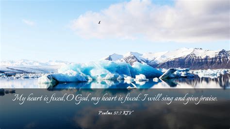 Psalms Kjv Desktop Wallpaper My Heart Is Fixed O God My Heart