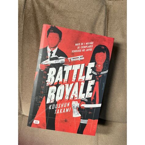 Battle Royale Koushun Takami Livro Shopee Brasil