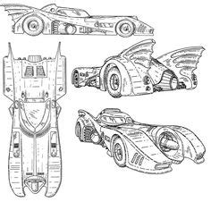 29 BATMAN BLUEPRINTS ideas | batman, blueprints, batmobile