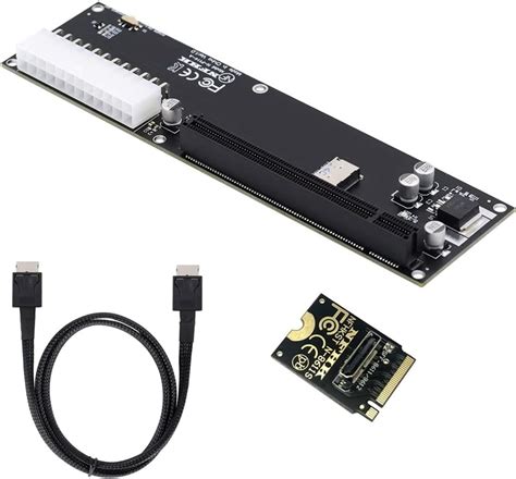 NFHK PCI E 3 0 M 2 M Key To Oculink SFF 8612 SFF 8611 Host Adapter For