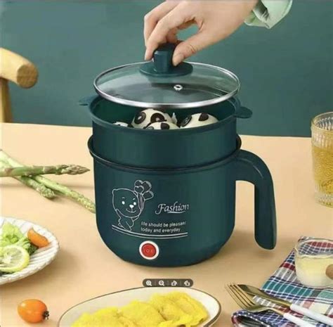 Electric Noodle Pot Electric Hot Pot Noodles Cooker Mini Steamer Non Stick Casserole Suitable