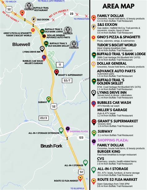 Resort Maps - Buffalo Trail Cabins