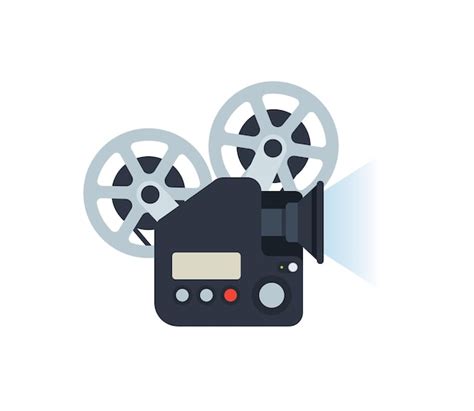 Premium Vector Film Projector Vector Isolated Icon Emoji