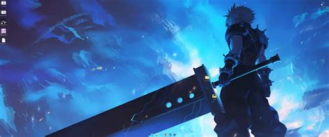 Живые обои Клауд Страйф - Файнал Фентези скачать на VSThemes.org