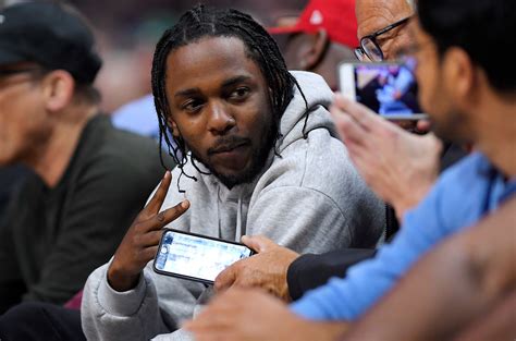 Kendrick Lamar at Los Angeles Clippers Playoff Game: See Tweets ...