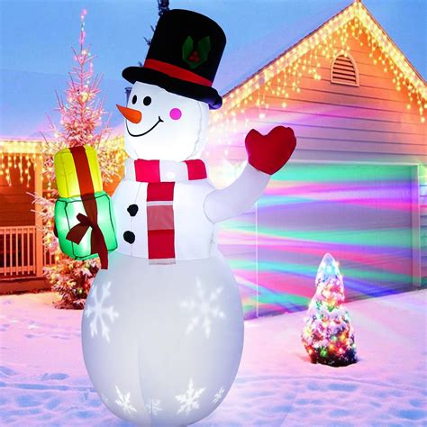 Amazon Lvydec Lighted Inflatable Snowman Christmas Outdoor