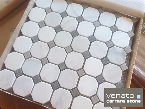 Carrara Venato Gray Dot Mosaic Floor And Wall Tile The Builder Depot Blog