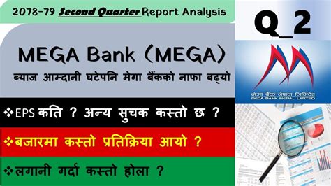 Q2 78 79 Fundamental Analysis Of Mega Bank Nepali Share Market News