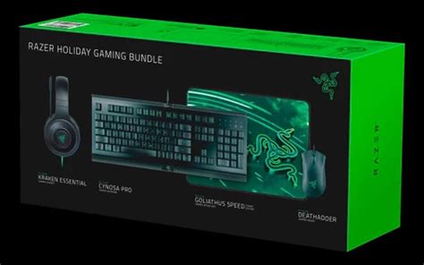 Kit Da Razer Com Quatro Produtos Está à Venda Com Exclusividade Na