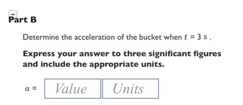 Solved The Bucket Is Hoisted By The Rope That Wraps Around A Chegg