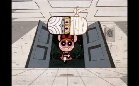 Blossom Capturing Mojo Jojo From The Powerpuff Girls Episode A Very