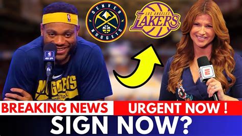 Big Sign Just Announced Out Now Confirmed Now Lakers News Today