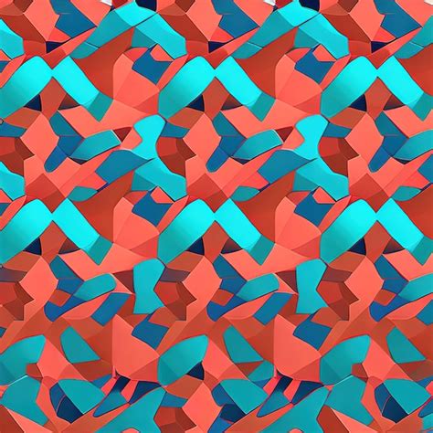 Premium Ai Image Background Made Of Geometric Tessellation Patterns