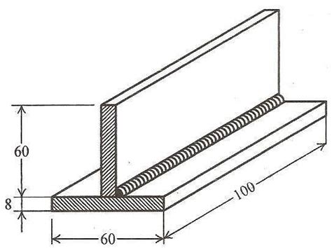 Welding TEE FILLET JOINT Ourengineeringlabs