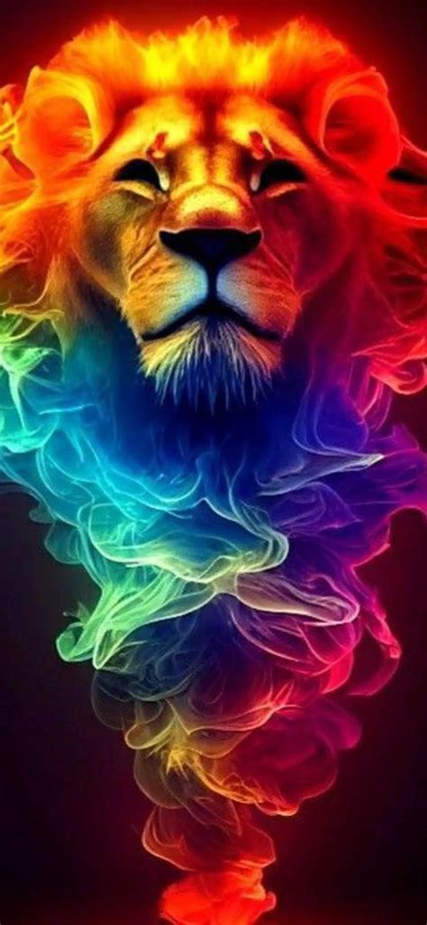 Galaxy Lion Wallpaper