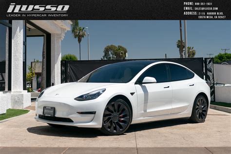 Used 2021 Tesla Model 3 Performance For Sale (Sold) | iLusso Stock #40198