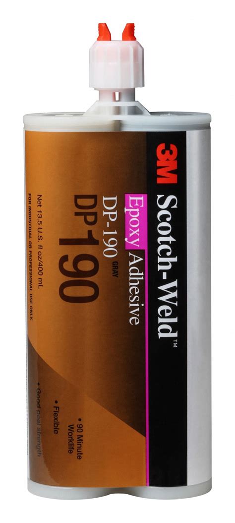 3m Dp190 Ambient Cured Epoxy Adhesive 2jce4dp190 Grainger