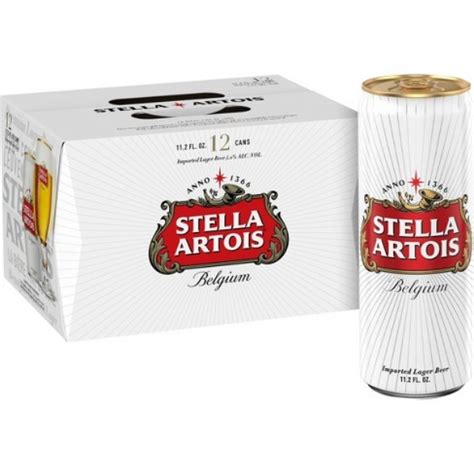 Stella Artois Lager 12pk Cans MacArthur Beverages