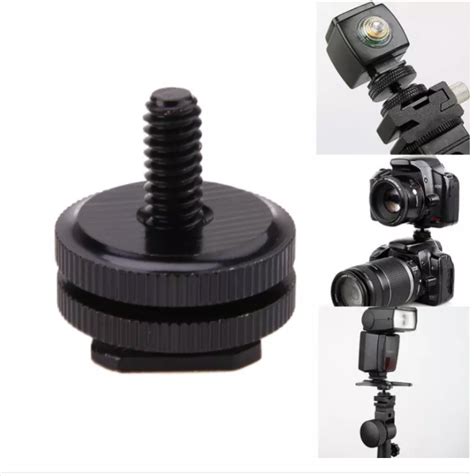 1 4 20 Tripod Mount Screw To Flash Camera Hot Cold Shoe Adapter Lazada PH